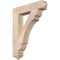 Ekena Millwork Olympic Arts & Crafts Smooth Bracket, Douglas Fir, 5 1/2"W x 30"D x 38"H BKT06X30X38OLY03SDF - alternate 1
